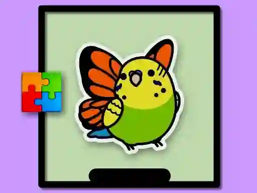 Cute Budgie Puzzle เกมออนไลน์