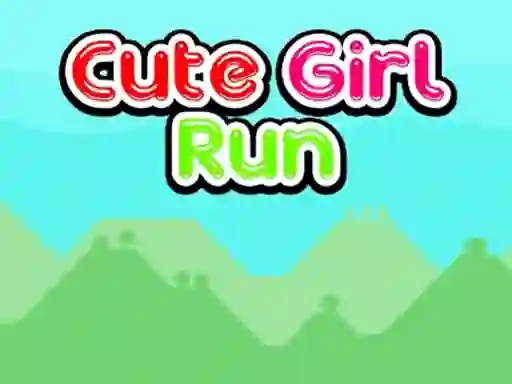 Cute Girl Run เกมออนไลน์