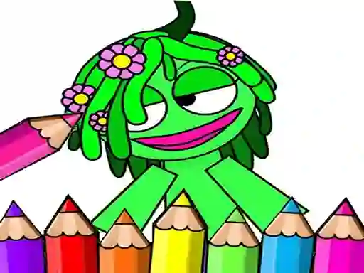 Sprunki Coloring Music Anime เกมออนไลน์
