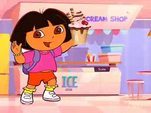 Ice Cream Maker With Dora เกมออนไลน์