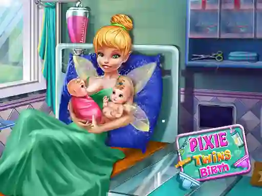 Pixie Twins Birth เกมออนไลน์