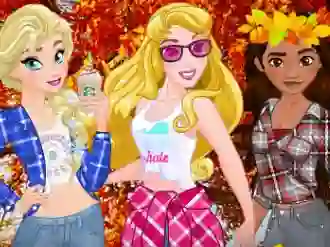 Princess Fall Flannels เกมออนไลน์