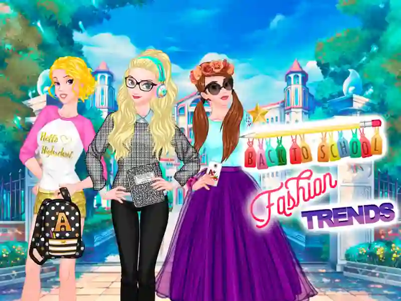 Back To School Fashion Trends เกมออนไลน์
