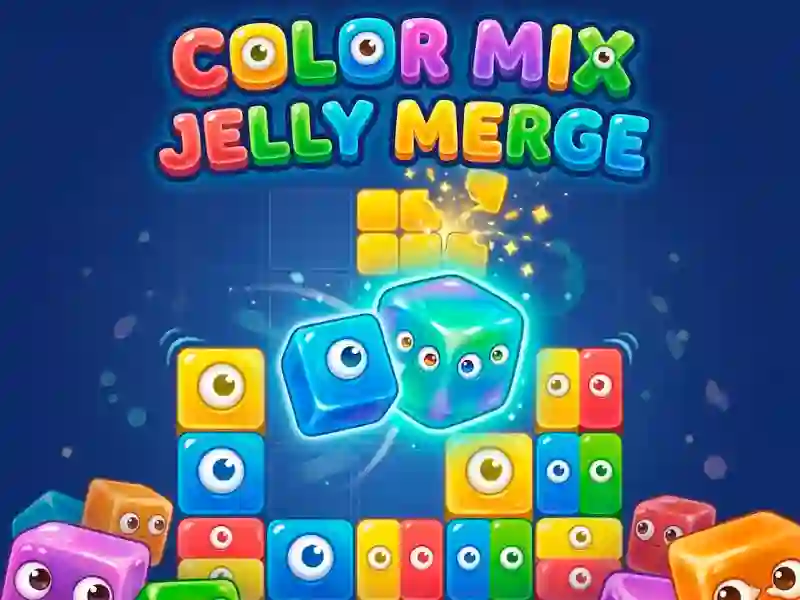 Color Mix - Jelly Merge เกมออนไลน์