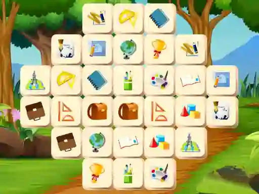 School Mahjong Deluxe เกมออนไลน์