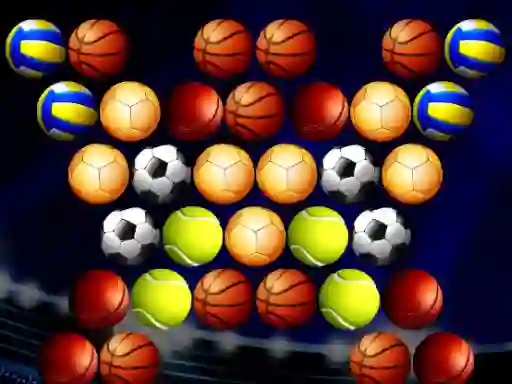 Bubble Shooter Golden Football เกมออนไลน์