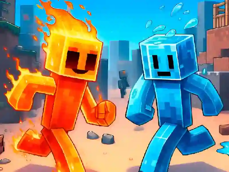 Fire and Water Stickman เกมออนไลน์