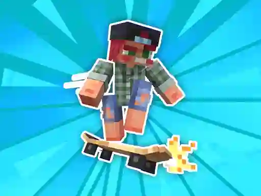 Noob and Pro Skateboarding เกมออนไลน์