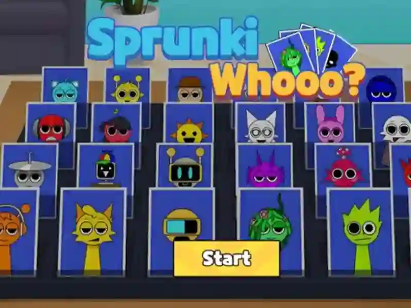 Sprunki Whooo? เกมออนไลน์