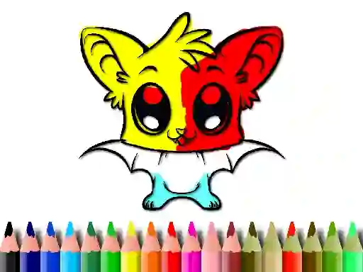 Cute Bat Coloring Book เกมออนไลน์