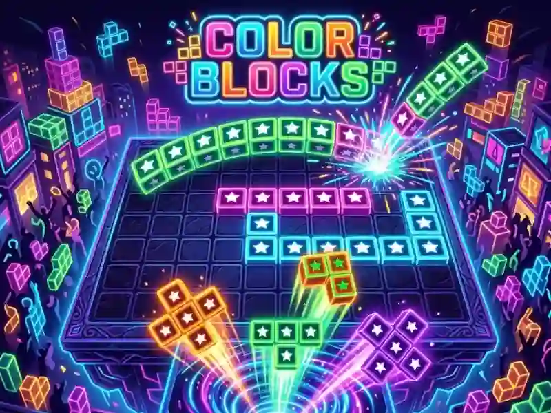 Color blocks เกมออนไลน์
