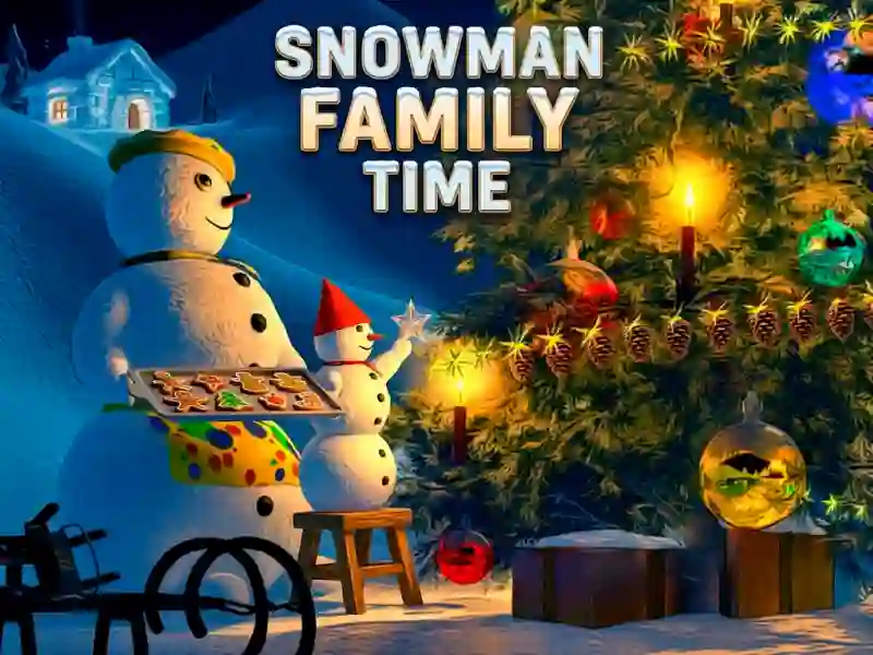 Snowman Family Time เกมออนไลน์