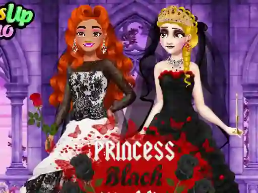 Princess Black Wedding Dress เกมออนไลน์