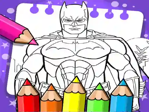 Batman Beyond Coloring Book เกมออนไลน์