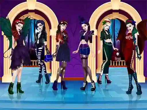 Gothic Dress Up เกมออนไลน์