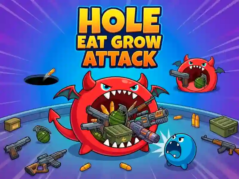 Hole Eat Grow Attack เกมออนไลน์