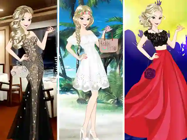 Princess On Vacation เกมออนไลน์