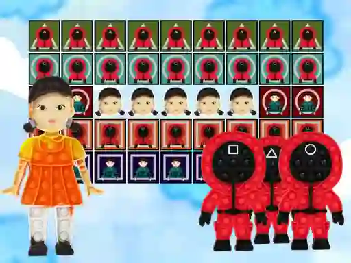 Squid doll Shooter Game เกมออนไลน์