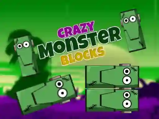 Crazy Monster Blocks เกมออนไลน์