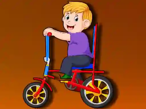 Cartoon Bike Jigsaw เกมออนไลน์
