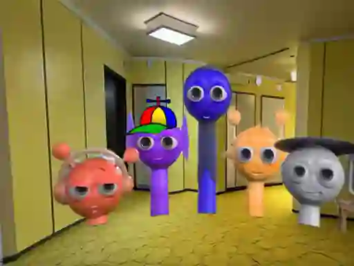 Sprunki Backroom Terrors Skibidi Toilet เกมออนไลน์