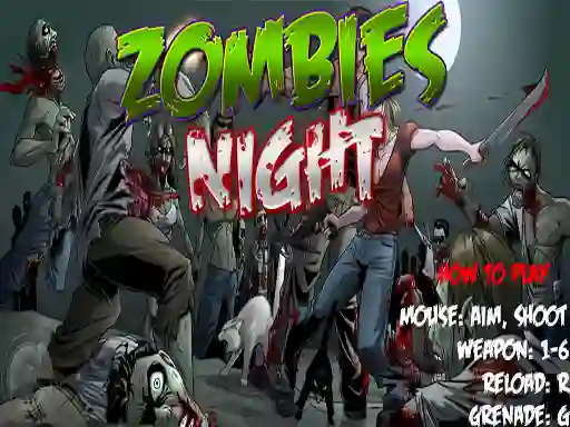Zombies Night เกมออนไลน์