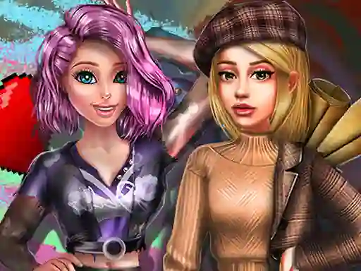 2022 Dark Academia to Egirl Dress up เกมออนไลน์