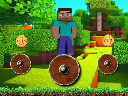 Mineblock Rotate and Fly Adventure เกมออนไลน์