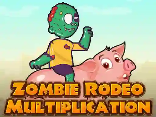 Zombie Rodeo Multiplication เกมออนไลน์
