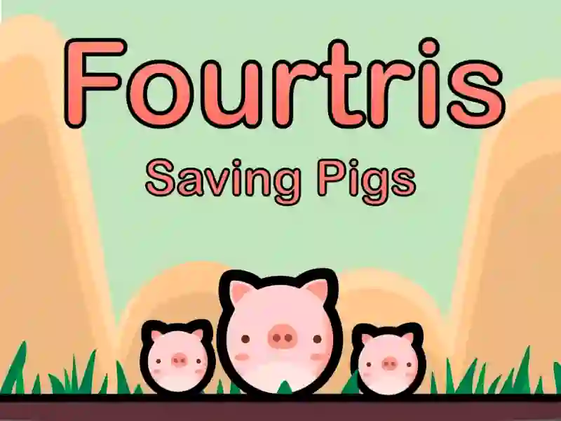 Fourtris Saving Pigs เกมออนไลน์