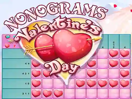 Nonograms Valentines Day เกมออนไลน์