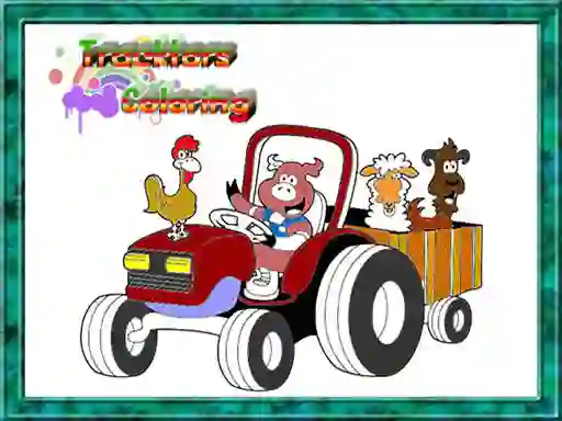 Tractor Coloring Pages เกมออนไลน์