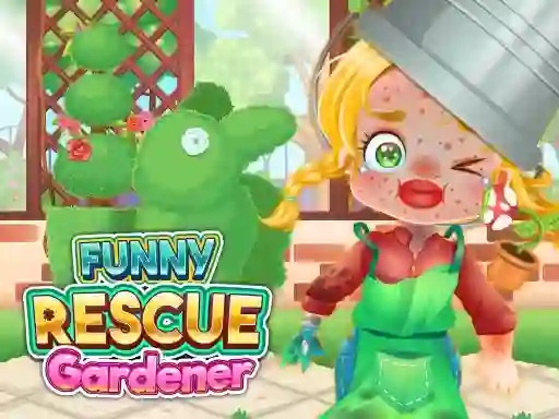 Funny Rescue Gardener เกมออนไลน์