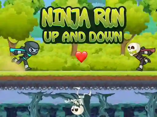 Ninja Run Up And Down เกมออนไลน์
