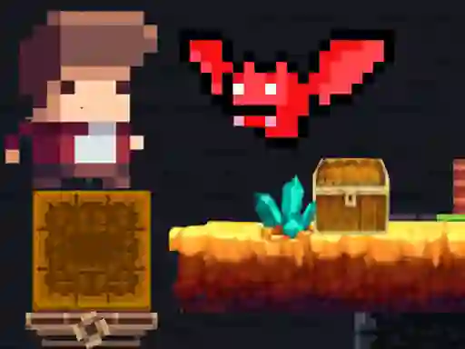 Tiny Man and Red Bat เกมออนไลน์