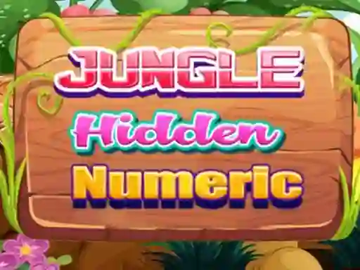 Jungle Hidden Numeric เกมออนไลน์
