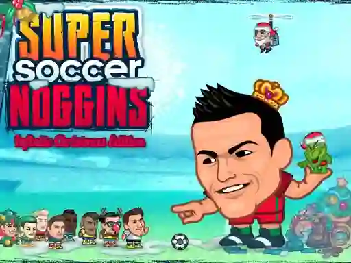 Super Soccer Noggins Xmas Edition เกมออนไลน์