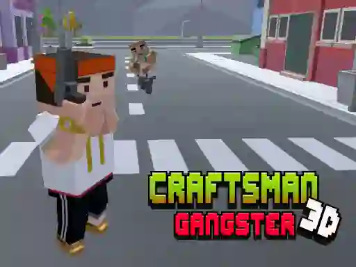 CraftsMan 3D Gangster เกมออนไลน์