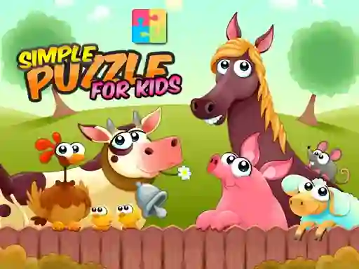Simple Puzzle For Kids เกมออนไลน์
