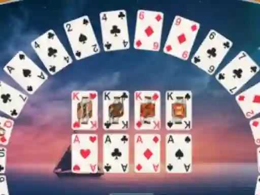 Crescent Solitaire เกมออนไลน์
