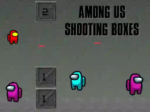 Among Us Shooting Boxes เกมออนไลน์