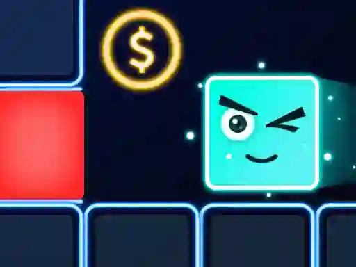 Neon Tile Rush เกมออนไลน์