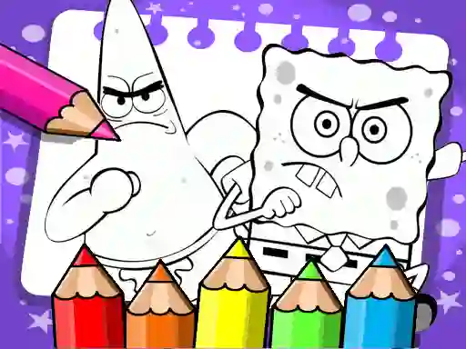 Sponge Bob Coloring Book เกมออนไลน์
