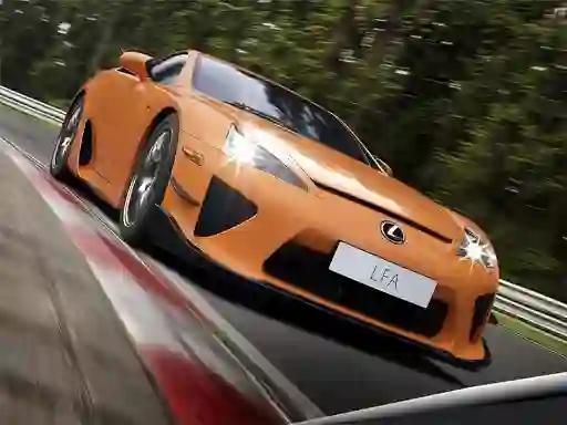 Lexus LFA Nurburgring Package Puzzle เกมออนไลน์