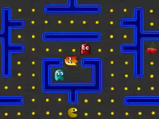 Pacman html5 เกมออนไลน์