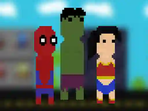 Super Heroes Runner เกมออนไลน์