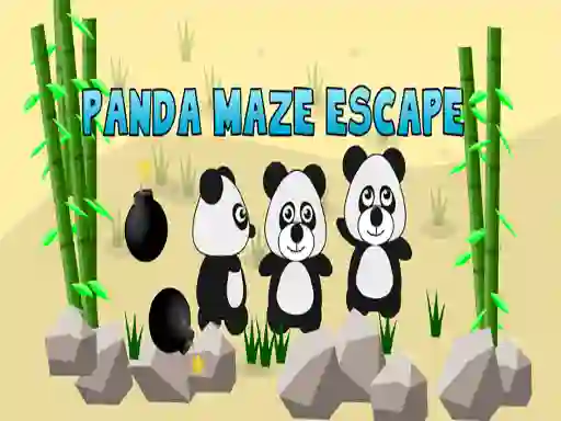 Panda Maze Escape เกมออนไลน์