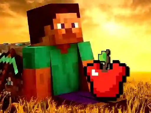 Mineblox Apple Shooter เกมออนไลน์