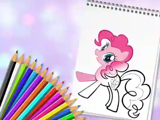 Cute Pony Coloring Book เกมออนไลน์