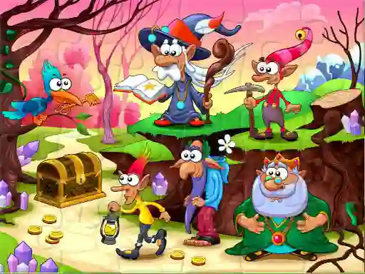 Fantasy Jigsaw Deluxe เกมออนไลน์